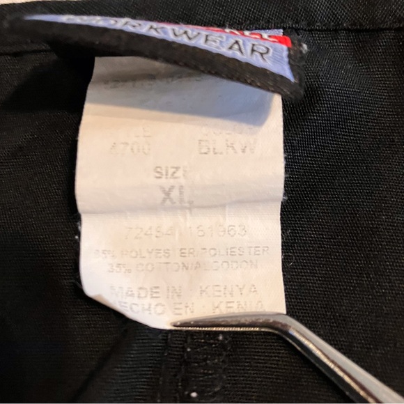 Scrub top, Cherokee workwear, XL, Black - Picture 5 of 8